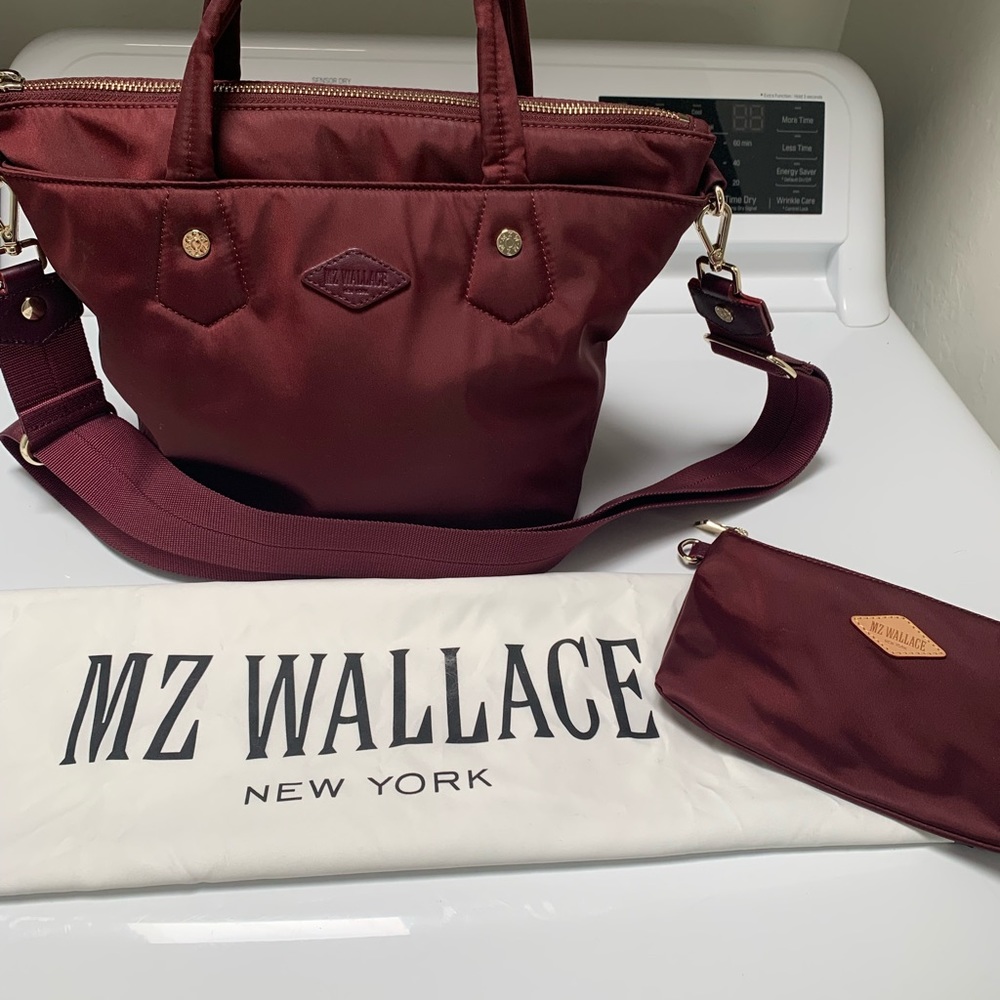 MZ Wallace SOHO Tote! NWOT never used! Gorgeous port color perfect for fall!